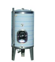 Cuba Inox 100 lt c/ porta lateral