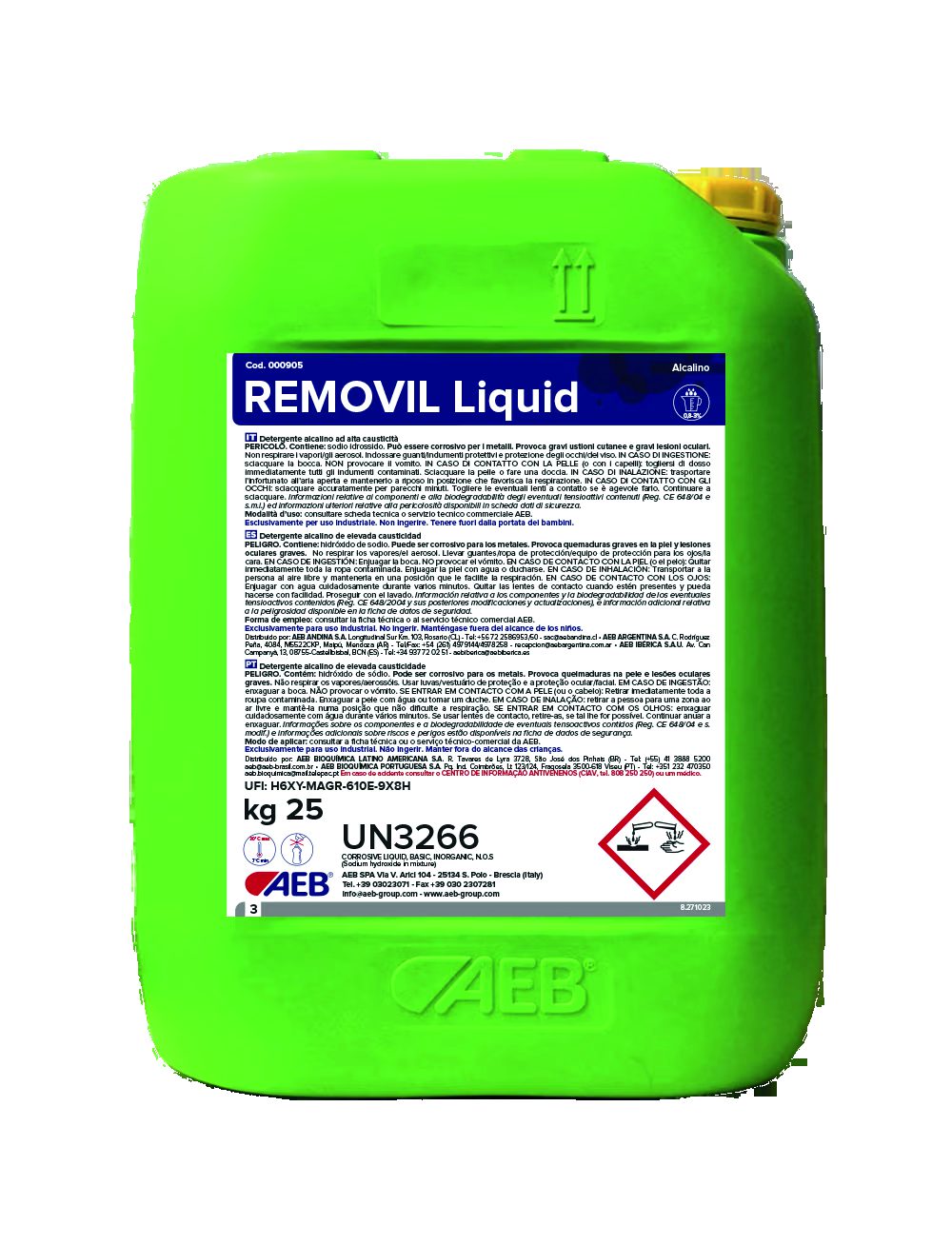 Removil Líquido (emb. 15 kg)